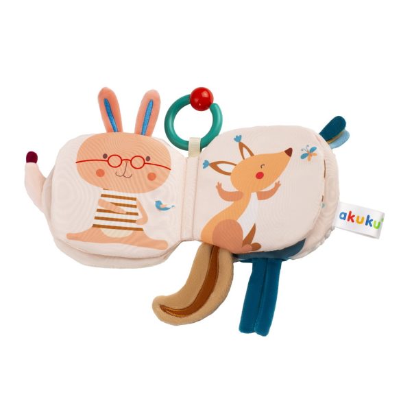 Akuku babakönyv készségfejlesztõ játék süni