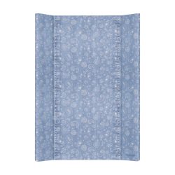   Ceba pelenkázó lap puha 2 oldalú 50x70cm Denim style boho kék