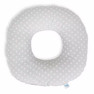 Ceba szülés utáni ülõpárna - Fánk pöttyös pink-szürke