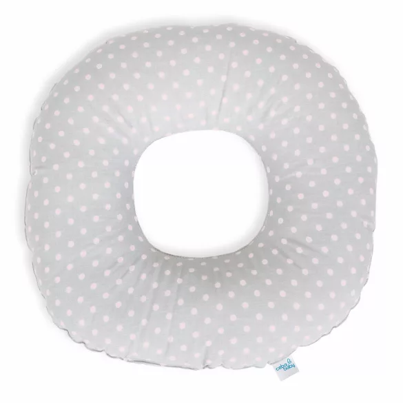 Ceba szülés utáni ülõpárna - Fánk pöttyös pink-szürke