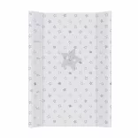 Ceba pelenkázó lap merev 2 oldalú 50x70cm COMFORT  csillag szürke