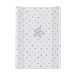   Ceba pelenkázó lap merev 2 oldalú 50x70cm COMFORT  csillag szürke