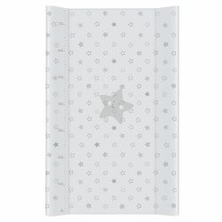  Ceba pelenkázó lap merev 2 oldalú 50x80cm COMFORT csillag szürke