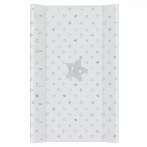 Ceba pelenkázó lap merev 2 oldalú 50x80cm COMFORT csillag szürke