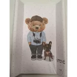 Ceba pelenkázó lap merev 2 oldalú 50x70cm COMFORT Fluffy Puffy Steve