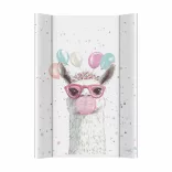Ceba pelenkázó lap merev 2 oldalú 50x70cm ULTRA LIGHT Crazy Lama