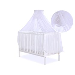 BabyLion Prémium Baldachin függöny - Fehér