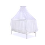 BabyLion Prémium Baldachin függöny - Fehér