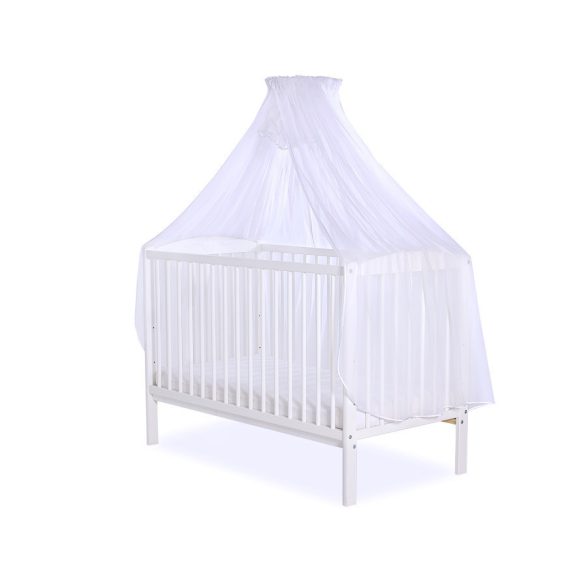 BabyLion Prémium Baldachin függöny - Fehér