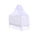 BabyLion Prémium Baldachin függöny - Fehér