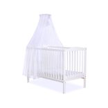 BabyLion Prémium Baldachin függöny - Fehér