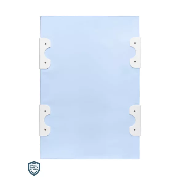 Sensillo pelenkázó lap merev 2 oldalú Safety System 70cm Víziló kék