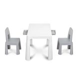 Gyerek szett TOYZ MONTI asztal + 2 szék szürke