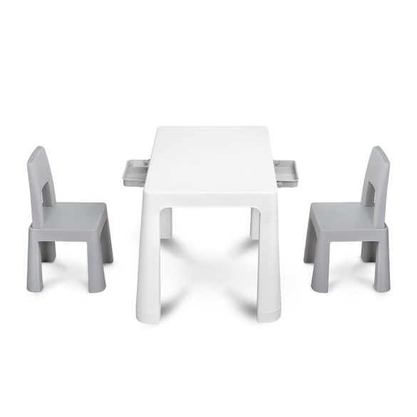 Gyerek szett TOYZ MONTI asztal + 2 szék szürke