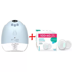 BabyOno mellszívó Megan elektromos, viselhetõ - 100 plusz 40db melltartóbetéttel 1001 - 296/140