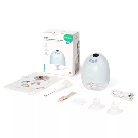 BabyOno mellszívó Megan elektromos, viselhetõ - 100 plusz 40db melltartóbetéttel 1001 - 296/140