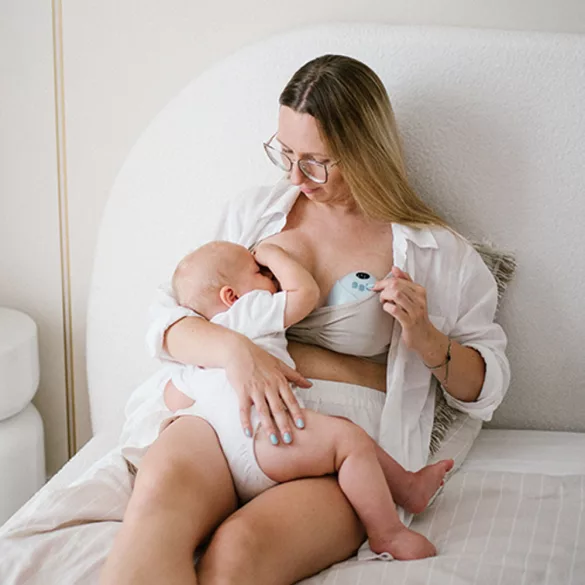 BabyOno mellszívó Megan elektromos, viselhetõ - 100 plusz 40db melltartóbetéttel 1001 - 296/140