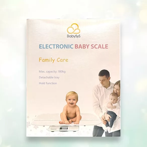 BabySyS Family Care babamérleg 2in1 digitális 180kg 14D8A0