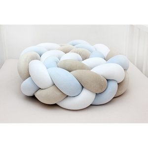 Scamp rácsvédõ fonott 210cm Fehér-Bézs-Babakék RFT002 210CM