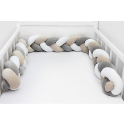 Scamp Plüss Fonott rácsvédő 180cm - Bézs-Szürke-Fehér