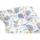 Scamp Laposfejűség elleni babapárna - HedgehogGrey