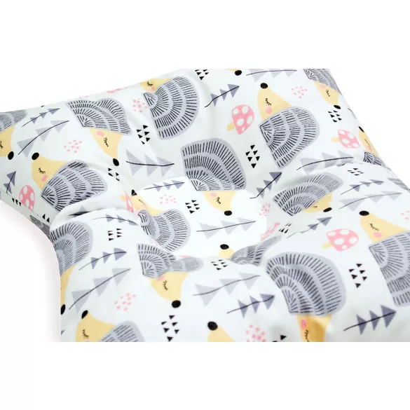 Scamp Laposfejűség elleni babapárna - HedgehogGrey
