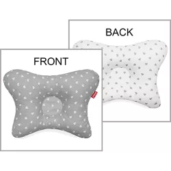   Scamp laposfejûség elleni párna Lettle Heart White Grey BLP012