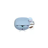 Scamp babafészek kókuszbetétes Blue Car Dots BF025