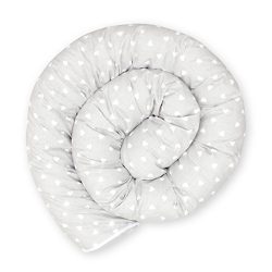   Scamp rácsvédõ hengerpárna 210cm Little Heart White Grey BRVE011 210CM