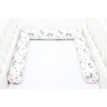 Scamp Henger rácsvédő 210 cm (3x70 cm) - Fehér alapon macik és csillagok