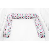 Scamp rácsvédõ hengerpárna 210cm Colorful Hearts BRVE018 210CM