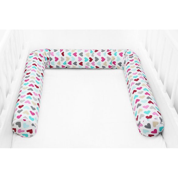 Scamp rácsvédõ hengerpárna 180cm Colorful Hearts BRVE018 180CM