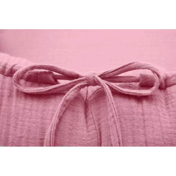 Scamp babafészek muszlin Salmon DBF005