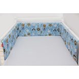 Scamp Hagyományos Pamut vászon rácsvédő 180cm - Blue Snail