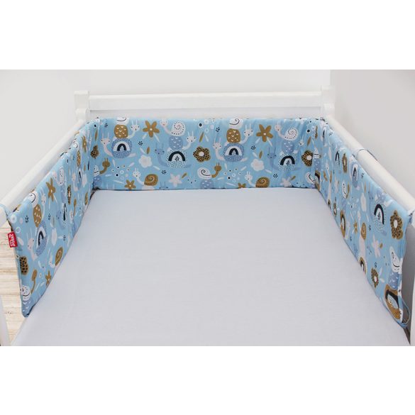 Scamp Hagyományos Pamut vászon rácsvédő 180cm - Blue Snail