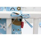 Scamp Hagyományos Pamut vászon rácsvédő 180cm - Blue Snail