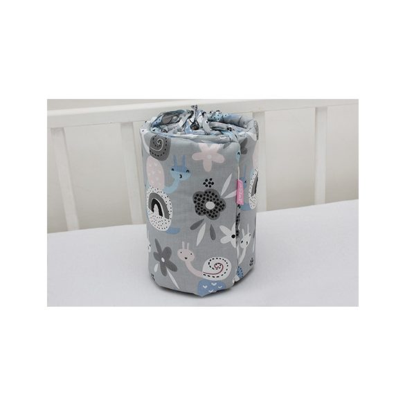 Scamp Hagyományos Pamut vászon rácsvédő - Grey Snail