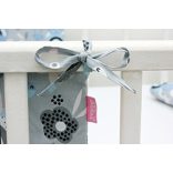 Scamp Hagyományos Pamut vászon rácsvédő - Grey Snail