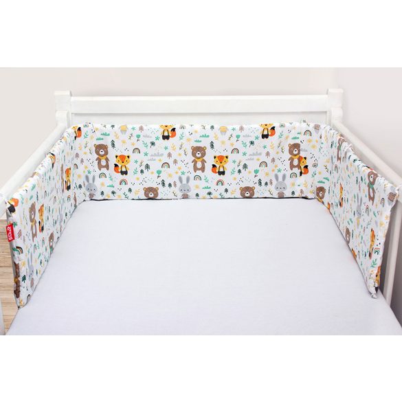 Scamp Hagyományos Pamut vászon rácsvédő - Forest Animal