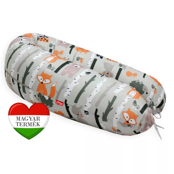 Scamp szoptatós párna univerzális pamut Forest Animals SZPE260
