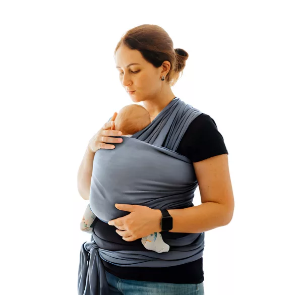 Nandu hordozókendõ ÖKO rugalmas 4,7m szürke