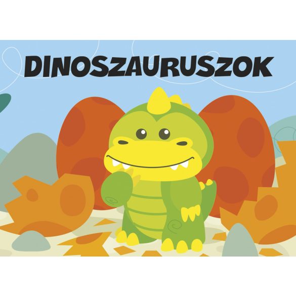 Napraforgó Pancsolókönyv szivaccsal - Dinoszaurusz
