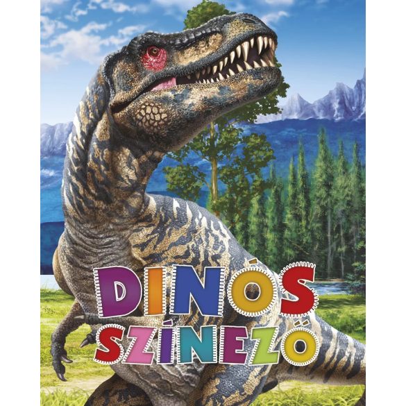 Napraforgó Dinós színező