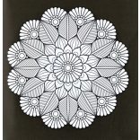 Napraforgó Csillogó kifestők - Mandalák