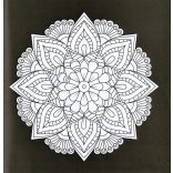 Napraforgó Csillogó kifestők - Mandalák