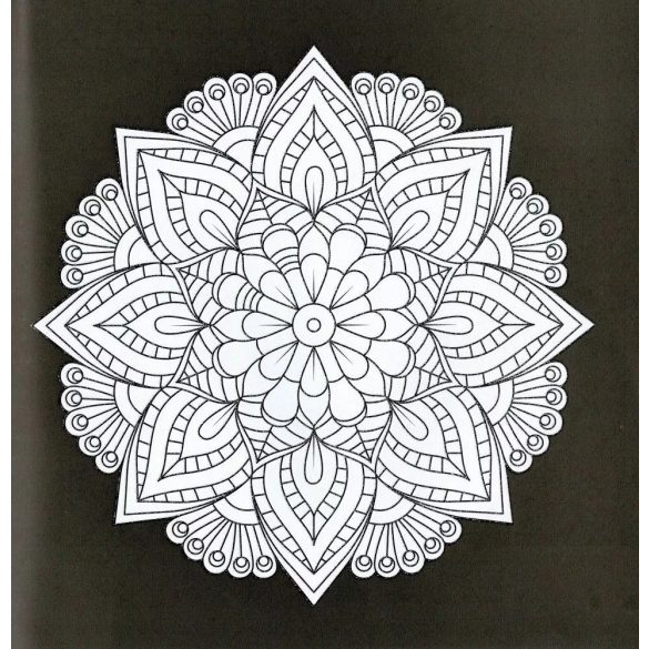 Napraforgó Csillogó kifestők - Mandalák