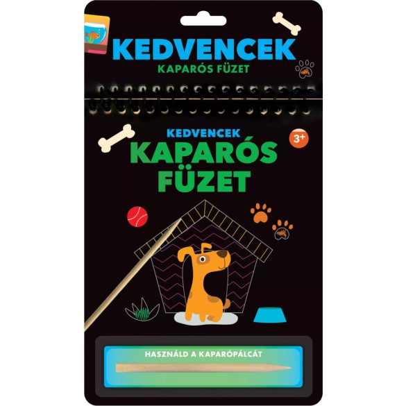 Napraforgó Kaparós füzet - Kedvencek