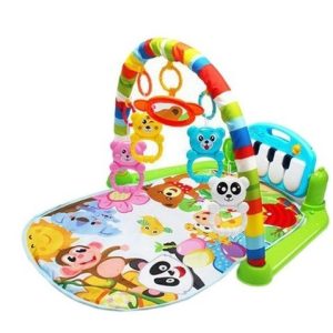 Piano játszószőnyeg zongorával - Zöld dzsungel