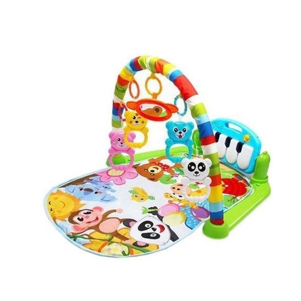 Piano játszószőnyeg zongorával - Zöld dzsungel