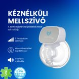 Foxter Lily kéz nélküli, hordozható elektromos mellszívó